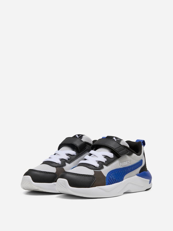 PUMA X-Ray 3 LT AC+ PS Glacial Gray-Vivid Blue Sneakers - Image 1